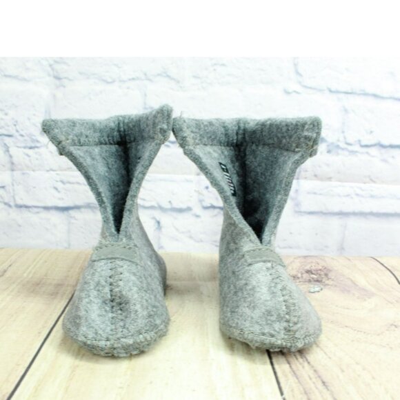 LL Bean Gray Wool Warm Replacement Boot Liner Inserts Size 5 - Picture 4 of 9